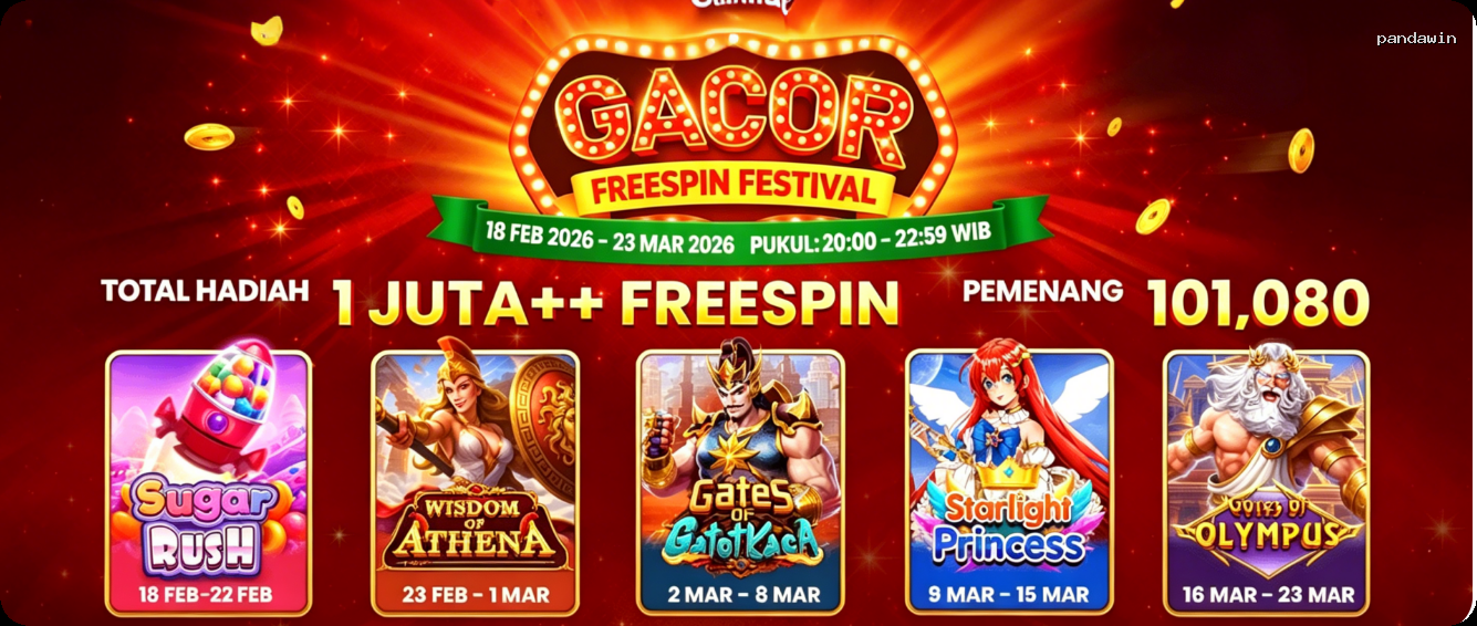 Login pandawin Sekarang Bonus Melimpah